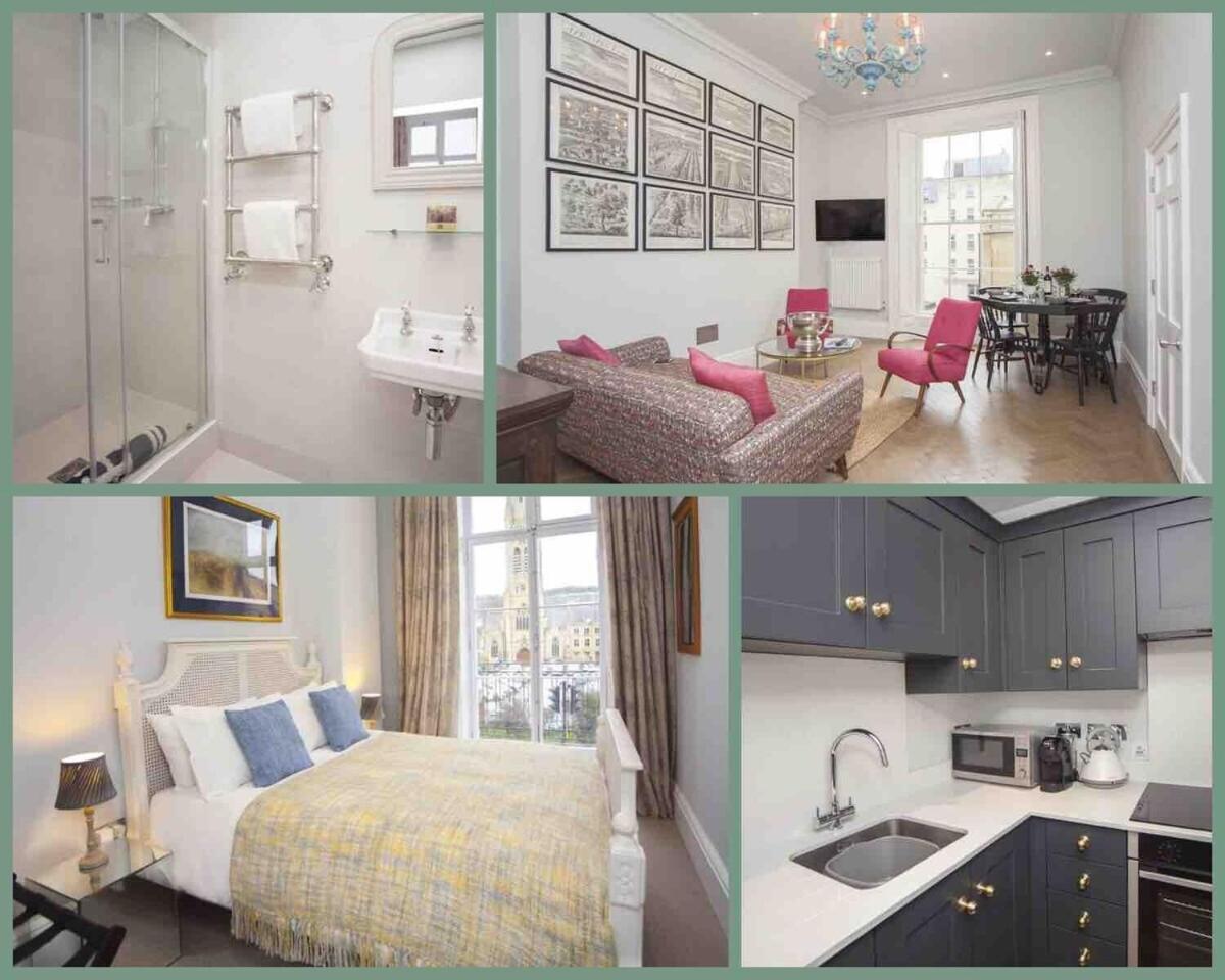Stylish City Centre Apartment - Bath Eksteriør billede